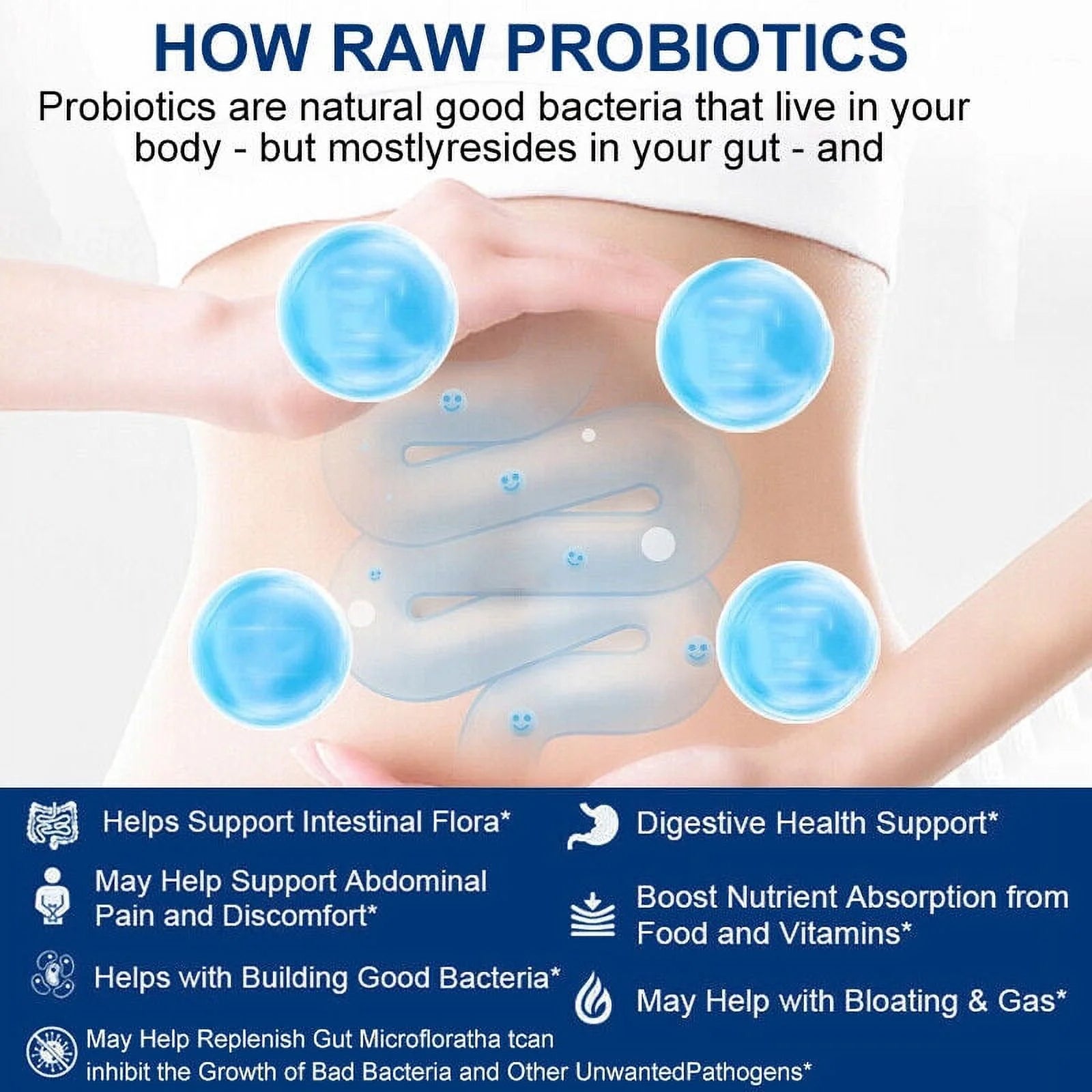 120 Capsules Probiotics E29612