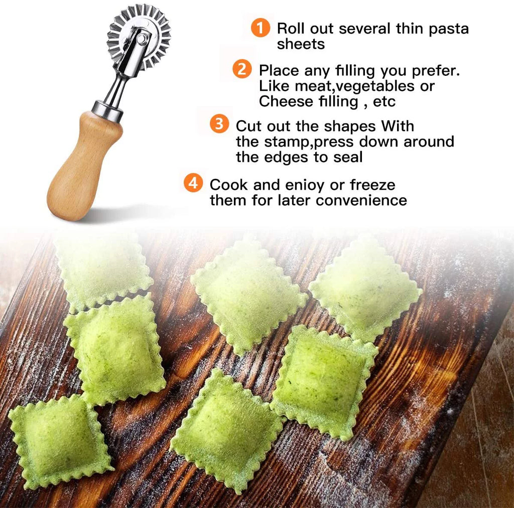 Pasta Maker Cutter Wheel, 1.3" K3701