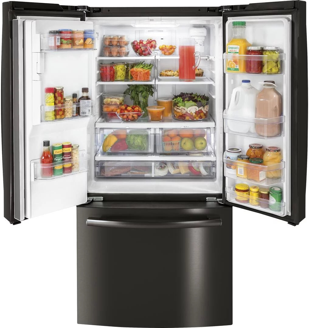 Black Stainless Steel Counter Depth French Door Refrigerator U10000