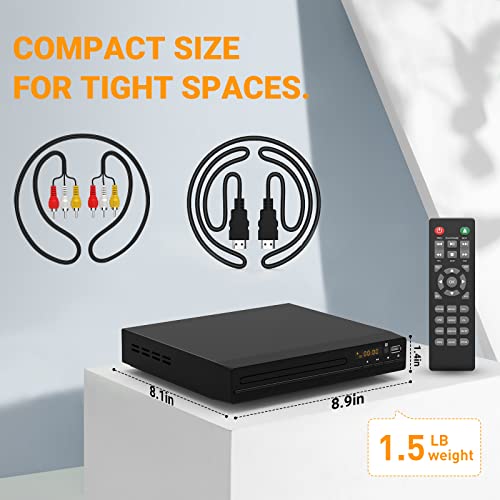 HDMI Region Free DVD Player with 1080P Upscaling G862422