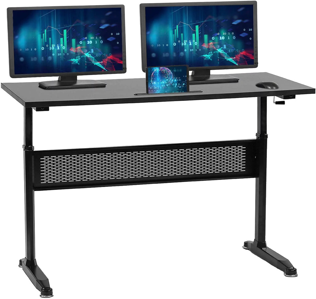 Black 48inches Height Adjustable Standing Desk E261132