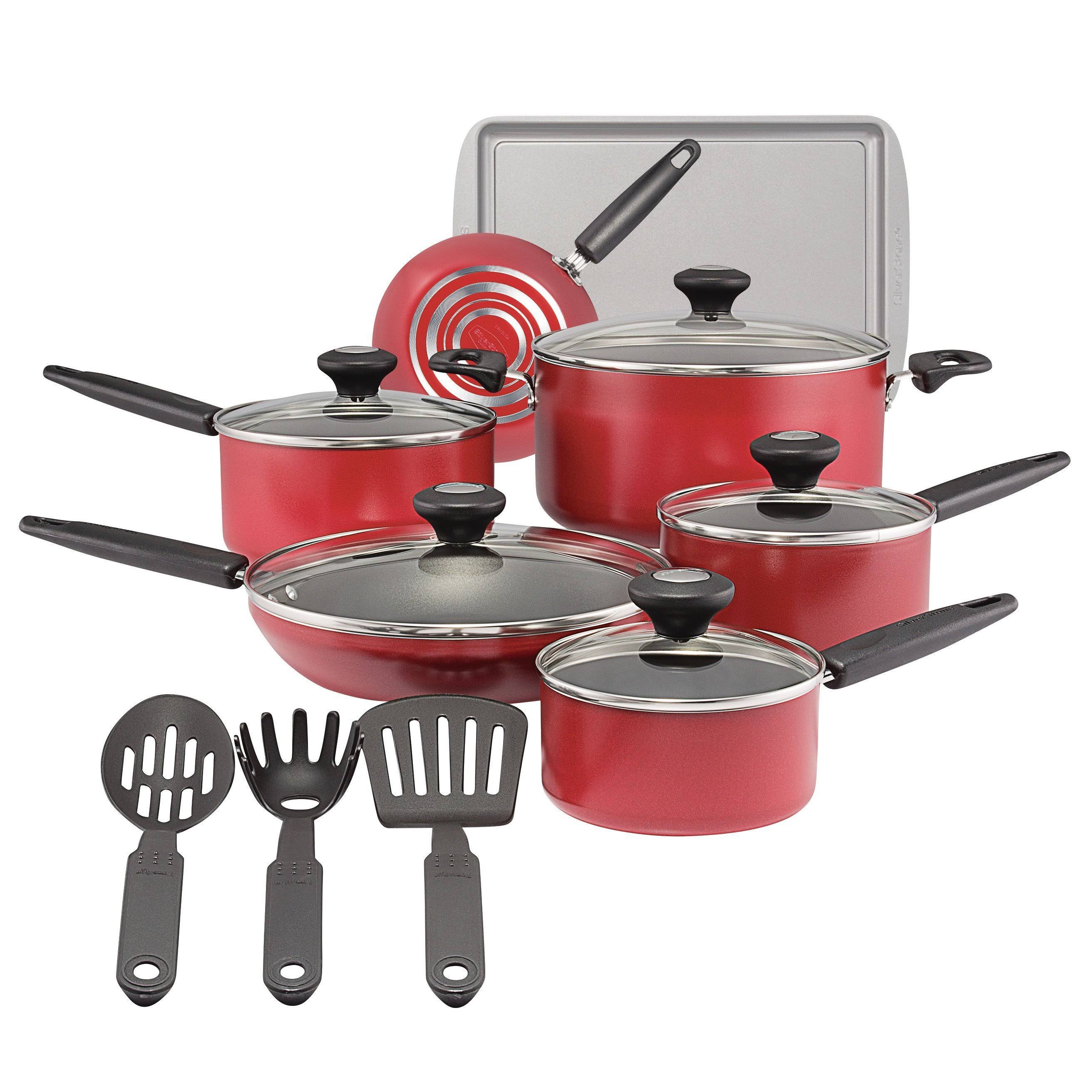15-Piece Nonstick Aluminum Cookware Set E311959