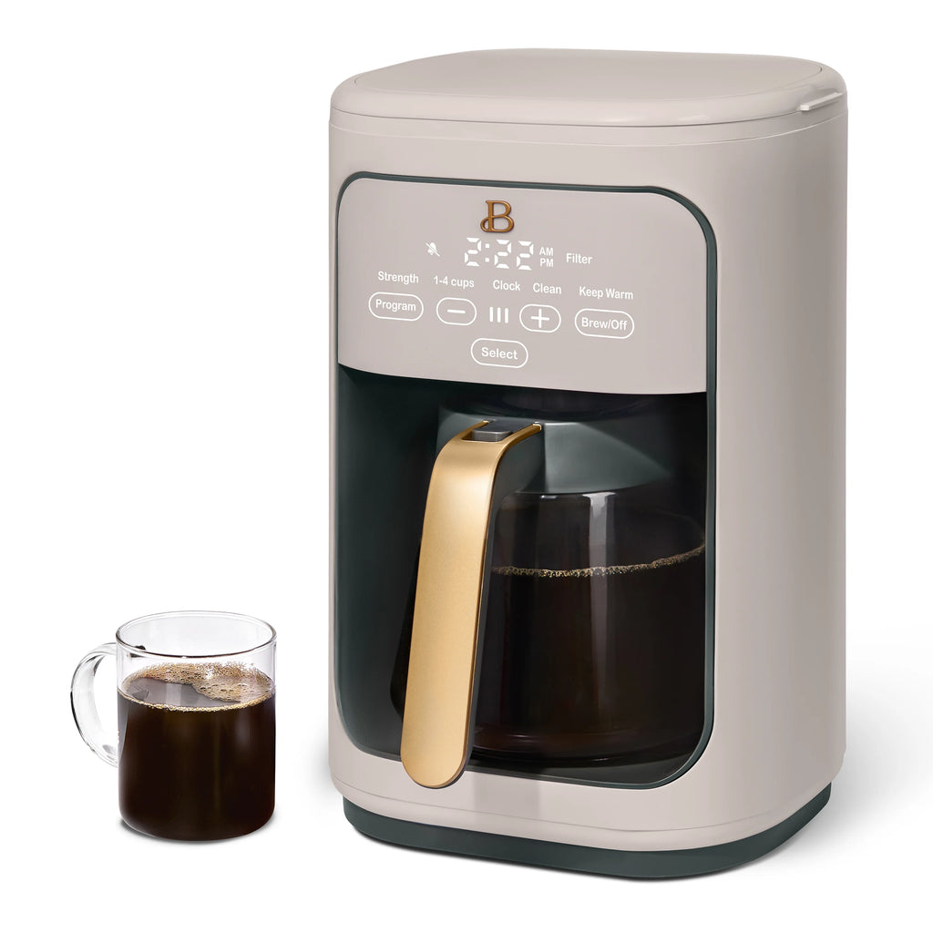 14-Cup Programmable Drip Coffee Maker with Touch-Activated Display J362
