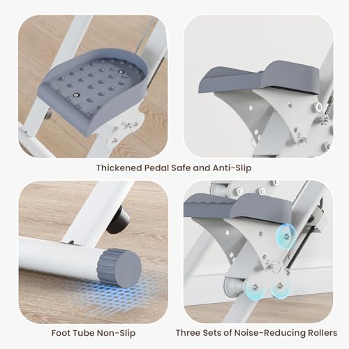 Compact Folding Stair Stepper with Adjustable Handlebar & Pedals T900194