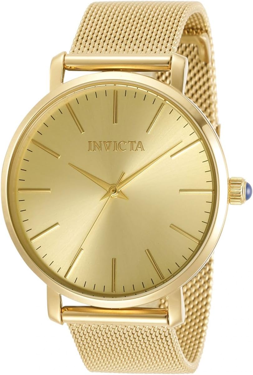 Gold Stainless Steel Quartz Watch Z3076