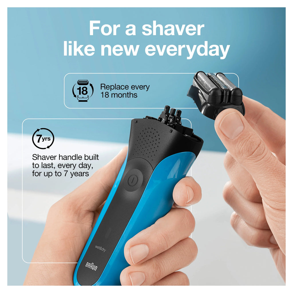 Rechargeable Wet Dry Electric Shaver V69319