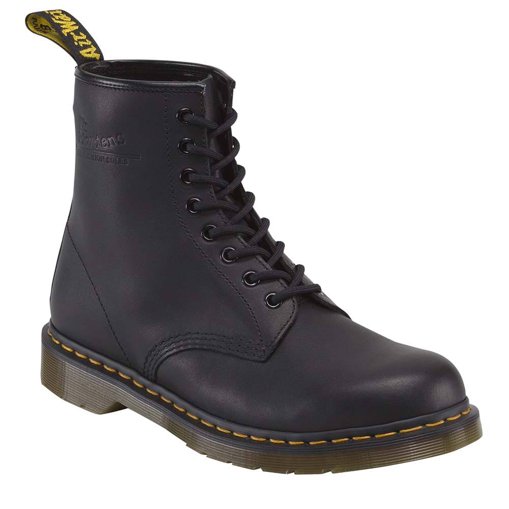 Black Greasy 1460 Boots W6643