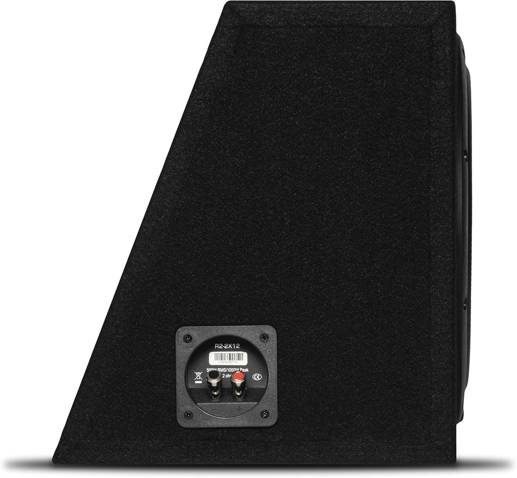 Dual 12" Subwoofers in Sealed Loaded Enclosure 500-Watts RMS Q7222