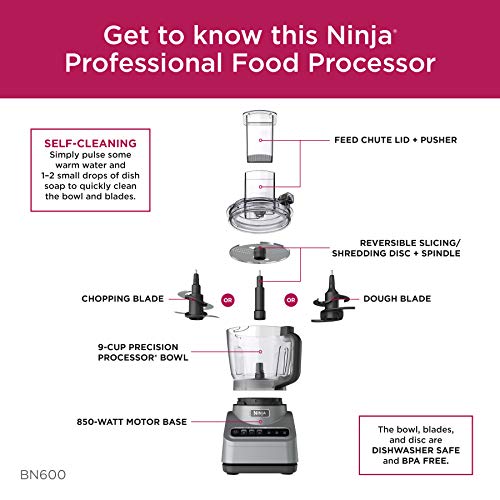 9-Cup Food Processor with Silver Stainless Finish J897628