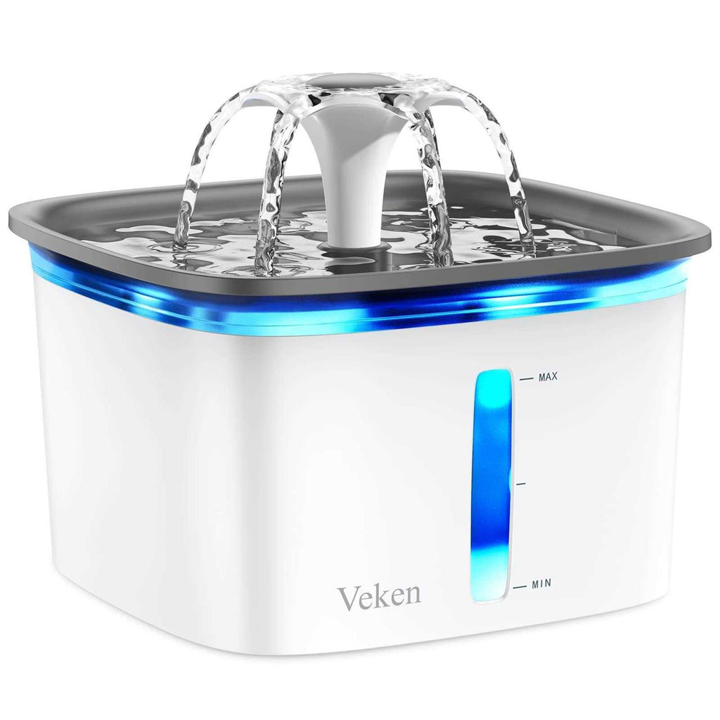 95oz/2.8L Automatic Cat Water Fountain with Smart Pump T744283