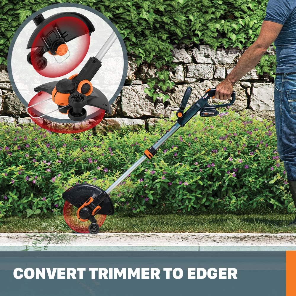 20V Power Share Lawn Mower and Grass Trimmer V347