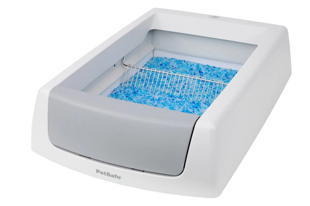 Gray Self-Cleaning Cat Litter Box F9322