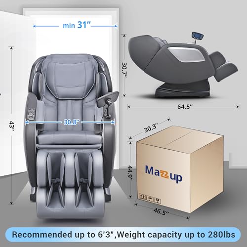 Full Body Zero Gravity Shiatsu Massage Chair with Heat D28838