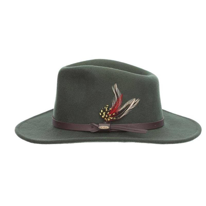 Crushable Felt Outback Hat Q12209