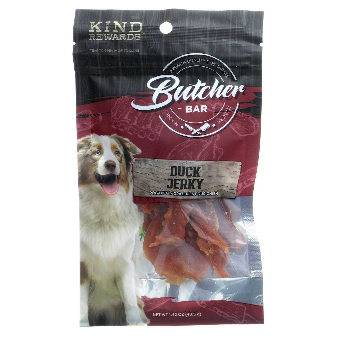 Butcher Bar Duck Jerky Dog Treat P5030