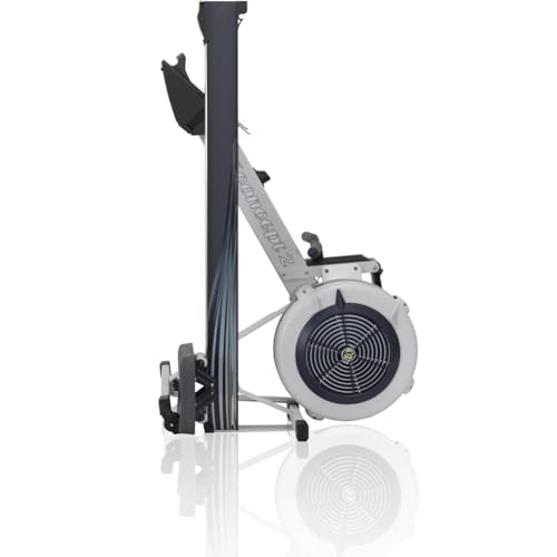 Indoor Rowing Machine with PM5 Monitor, Adjustable Air Resistance (Gray) N57008