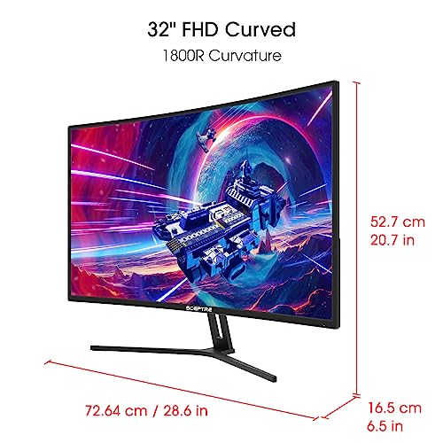 Curved 32-inch Gaming Monitor V8808