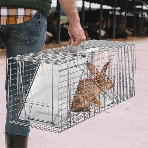 32" X 12.5" X 12" Steel Animal Cage Trap O907917
