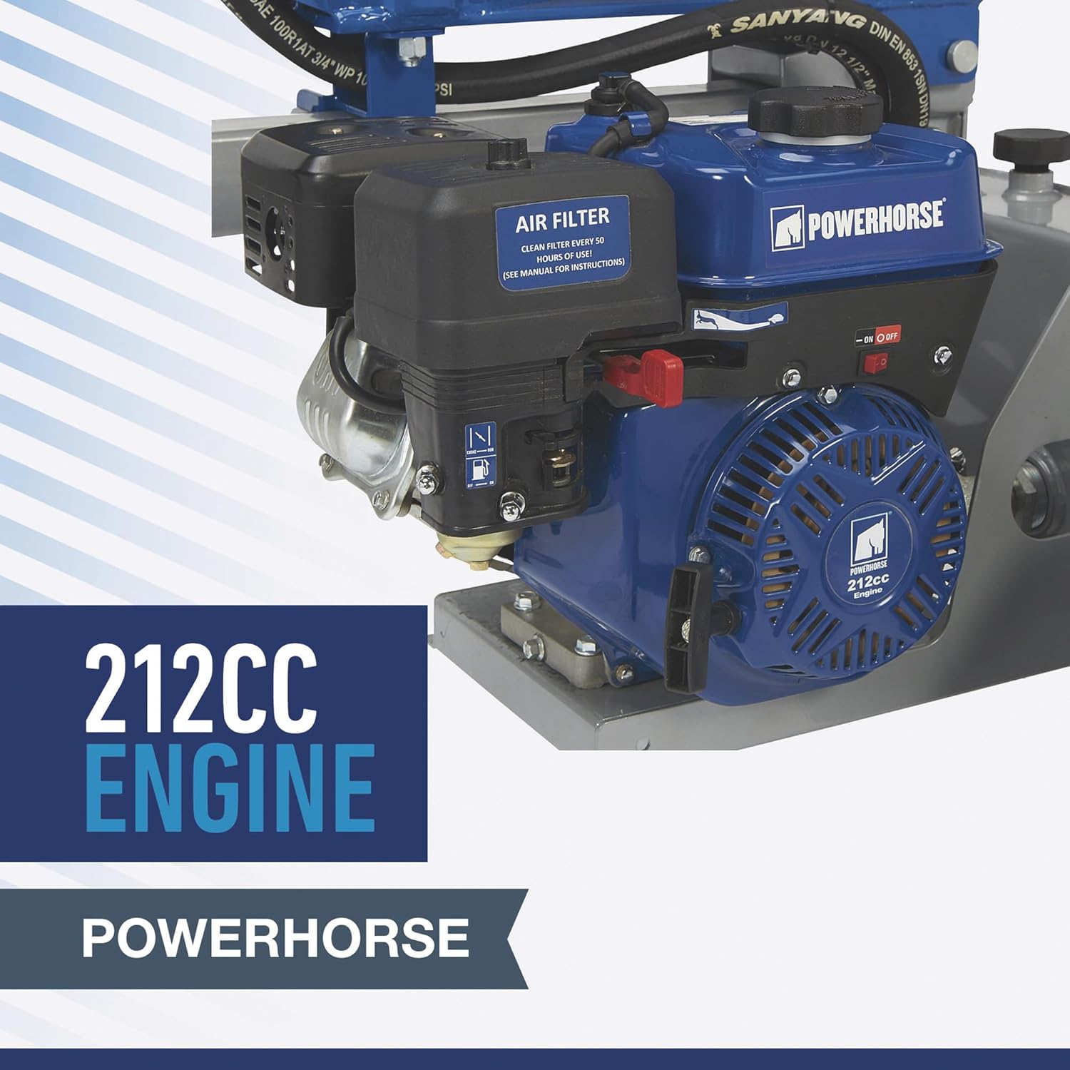 22 Ton 212cc Log Splitter V11152