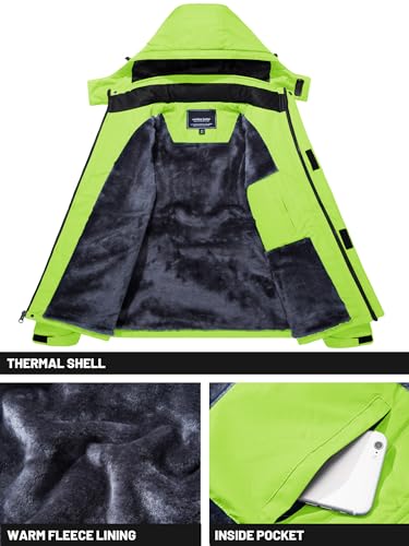 Waterproof Insulated Ski Jacket with Hood Z5808