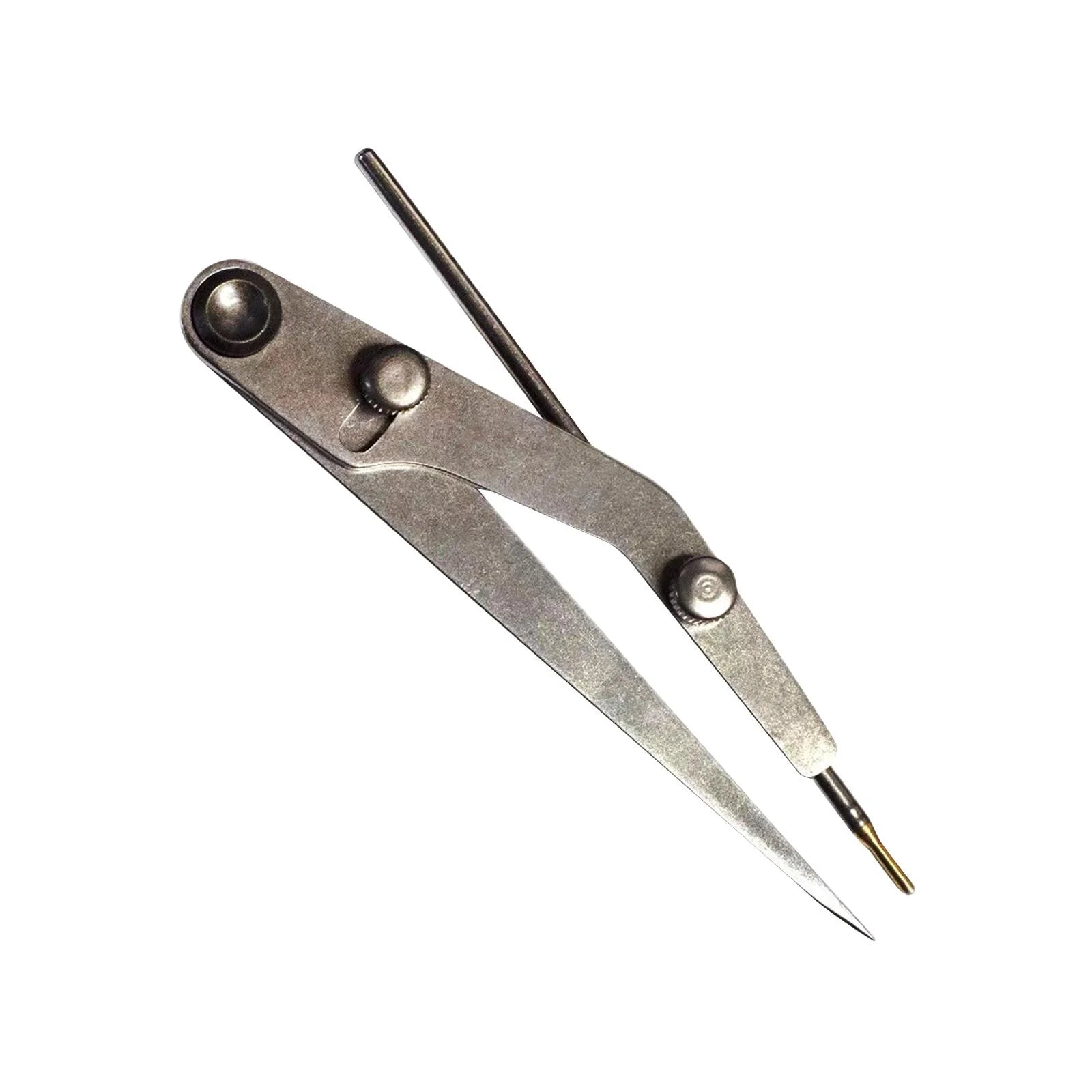 Leather Wing Divider Adjustable Compass for Woodworking Marking O796