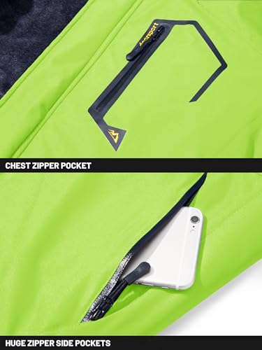 Waterproof Insulated Ski Jacket with Hood Z5808