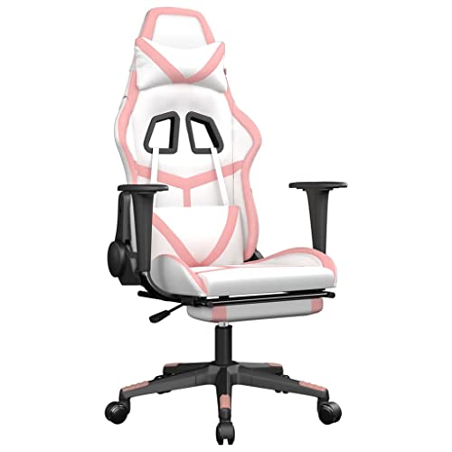 Black and Camouflage Faux Leather Gaming Chair with Footrest G185765