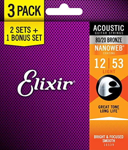 Light Coated Nickel Electric Guitar Strings (.010-.046) Y2445