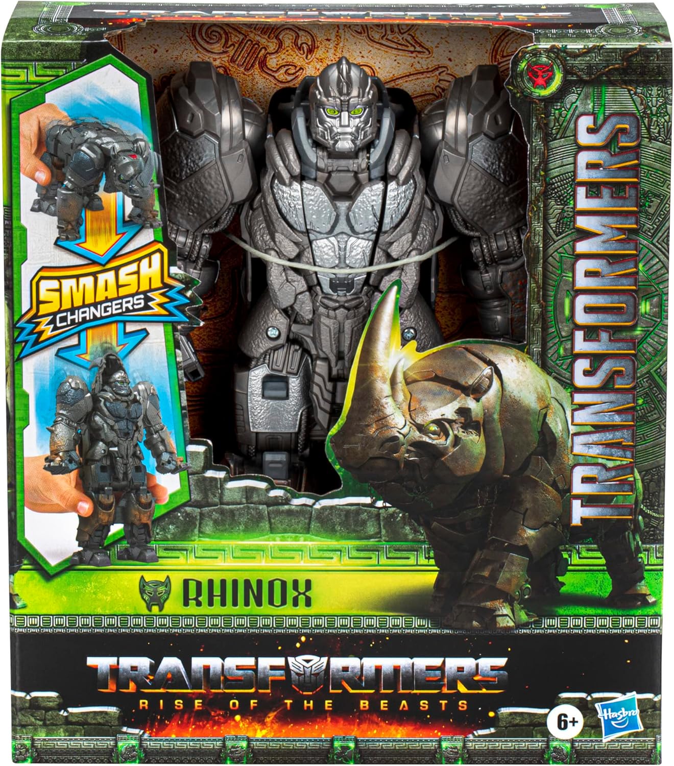 9-inch Smash Changer Rhinox Action Figure U37635