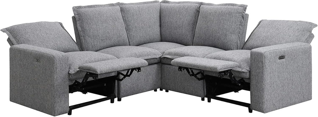 Modular Sectional Sofa with Power Recliner and USB Port Z74818