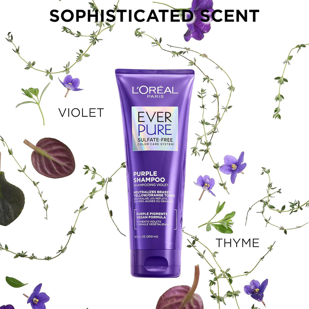 Sulfate Free Purple Shampoo and Conditioner Set U568612