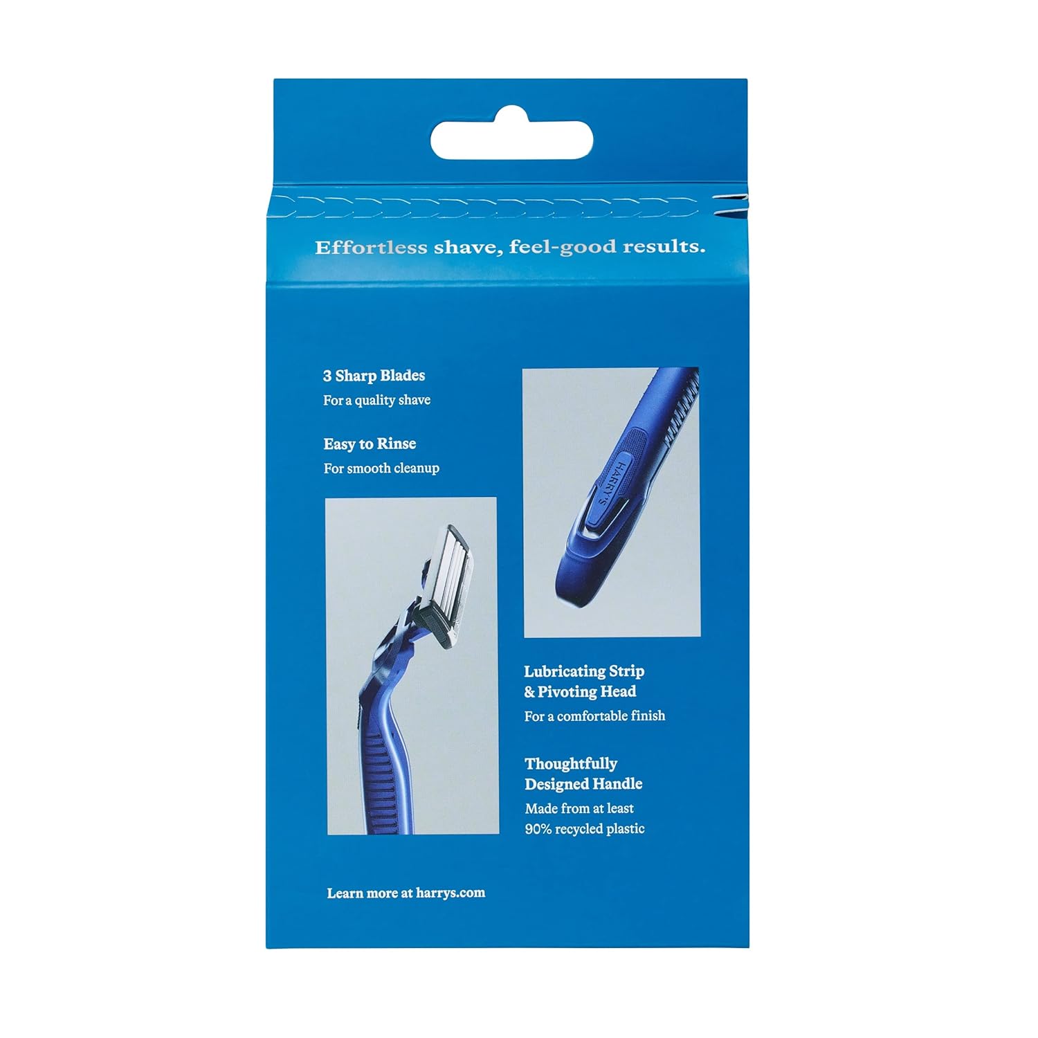 Men's Disposable 3 Blade Razors, 4 Count K788