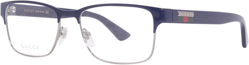 Blue Full Rim Rectangle Eyeglasses 56mm O856014