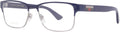 Blue Full Rim Rectangle Eyeglasses 56mm O856014