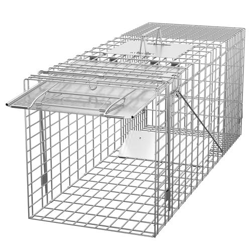 32" X 12.5" X 12" Steel Animal Cage Trap O907917
