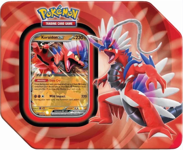 5 Booster Packs Promo Foil Card Tin Y894