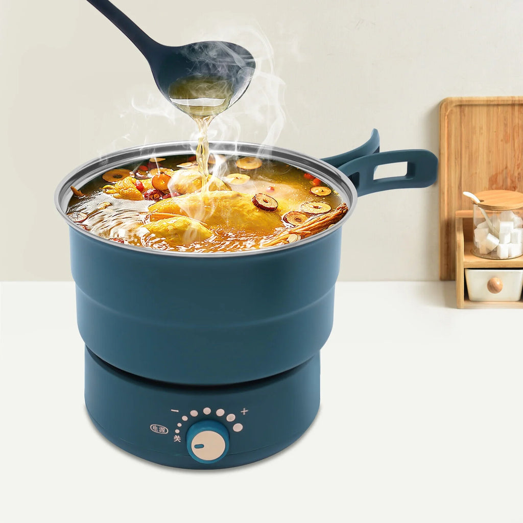 1.6L Green Electric Hot Cooker Pot J26530