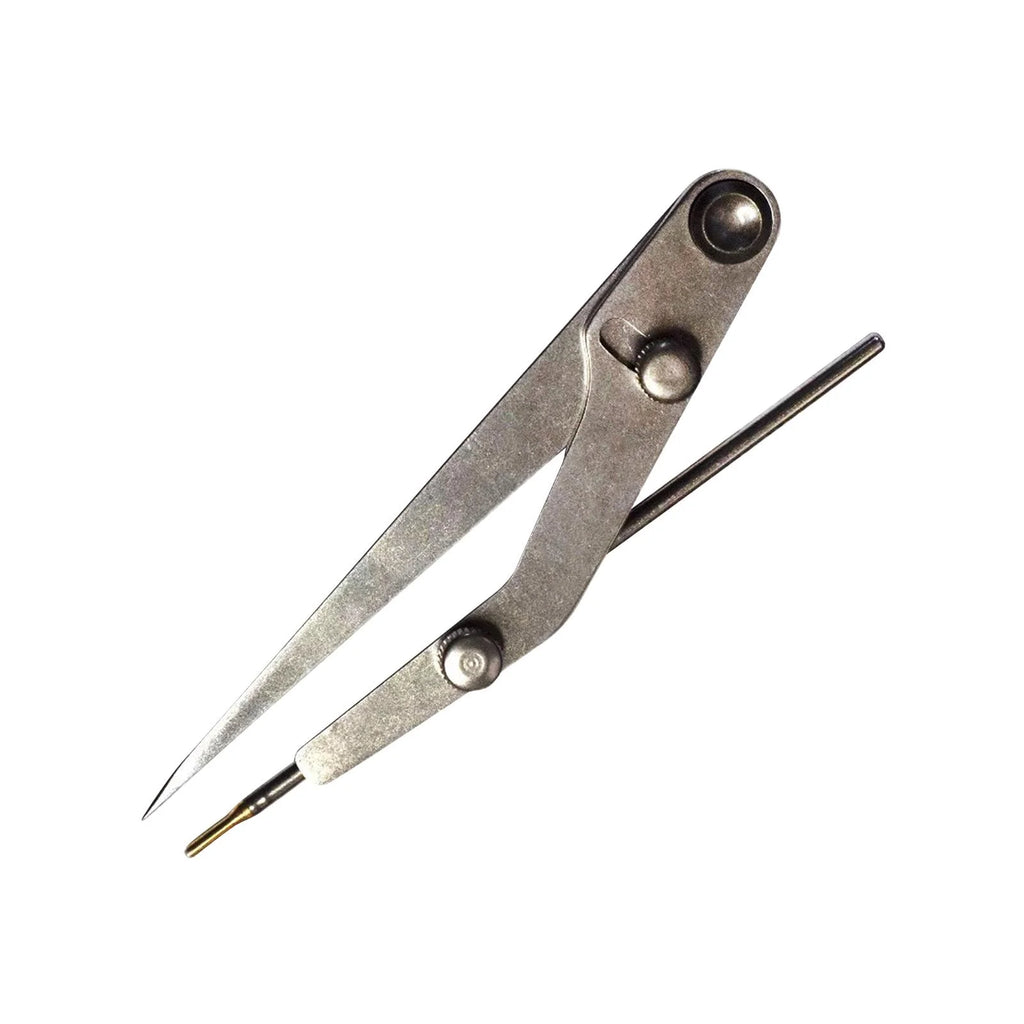 Leather Wing Divider Adjustable Compass for Woodworking Marking O796