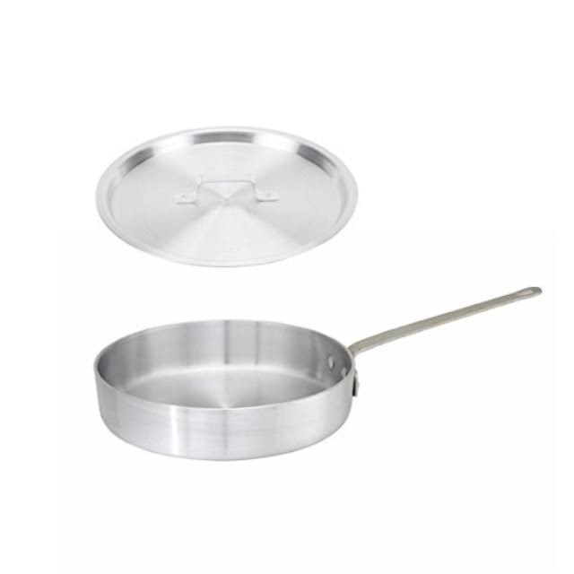 7.5-Quart Aluminum Saute Pan with Cover G77163