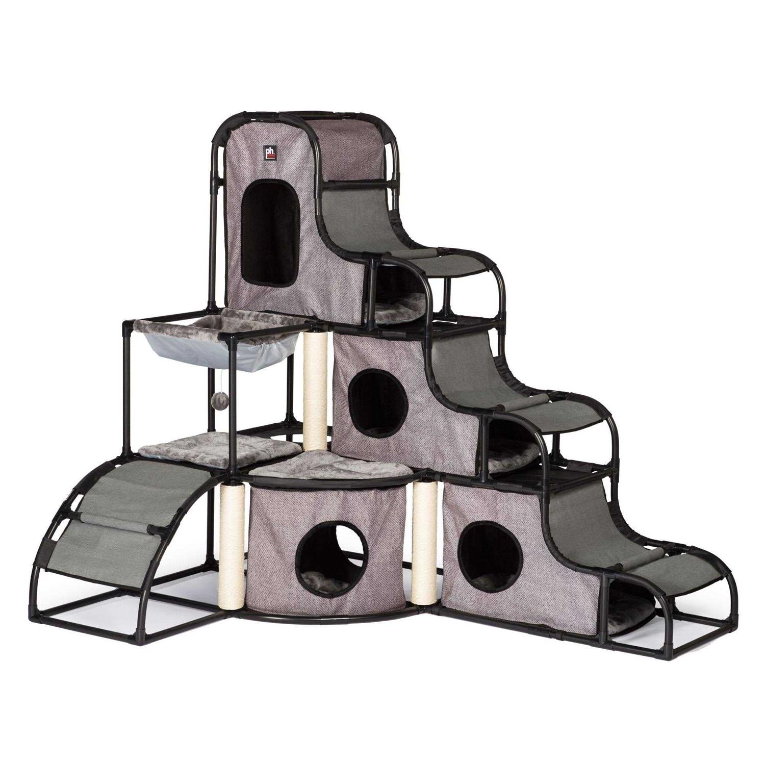 Gray Cat Tower C260