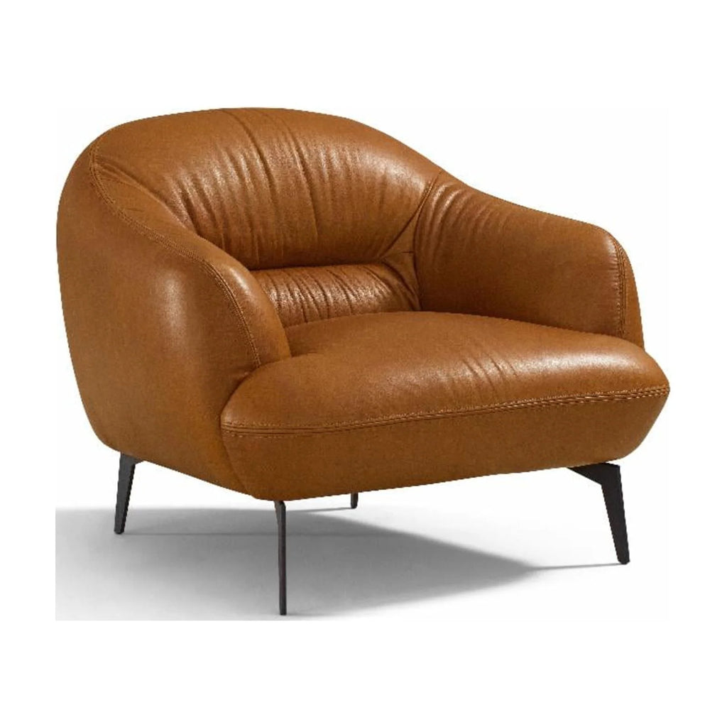 Pearl Gray Leather Accent Chair B623