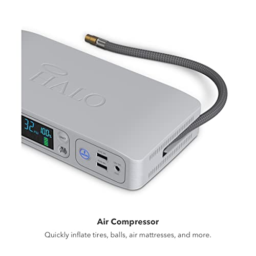 Portable Vehicle Jump Starter with Air Compressor and Power Bank P720444