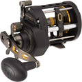 Black Gold Saltwater Casting Reel, 5.1 Gear Ratio, 30 lb Max Drag Q874475