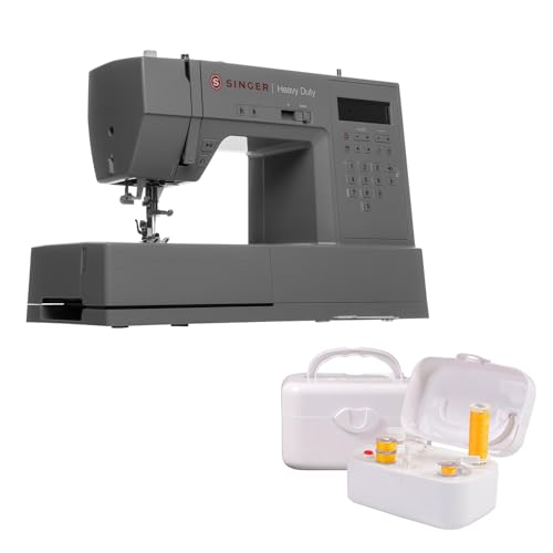Heavy Duty Computerized Sewing Machine with 215 Stitches, LCD Screen, Metal Frame T41714