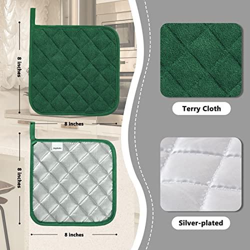 6 Pack Heat Resistant Terry Cloth Pot Holders A351