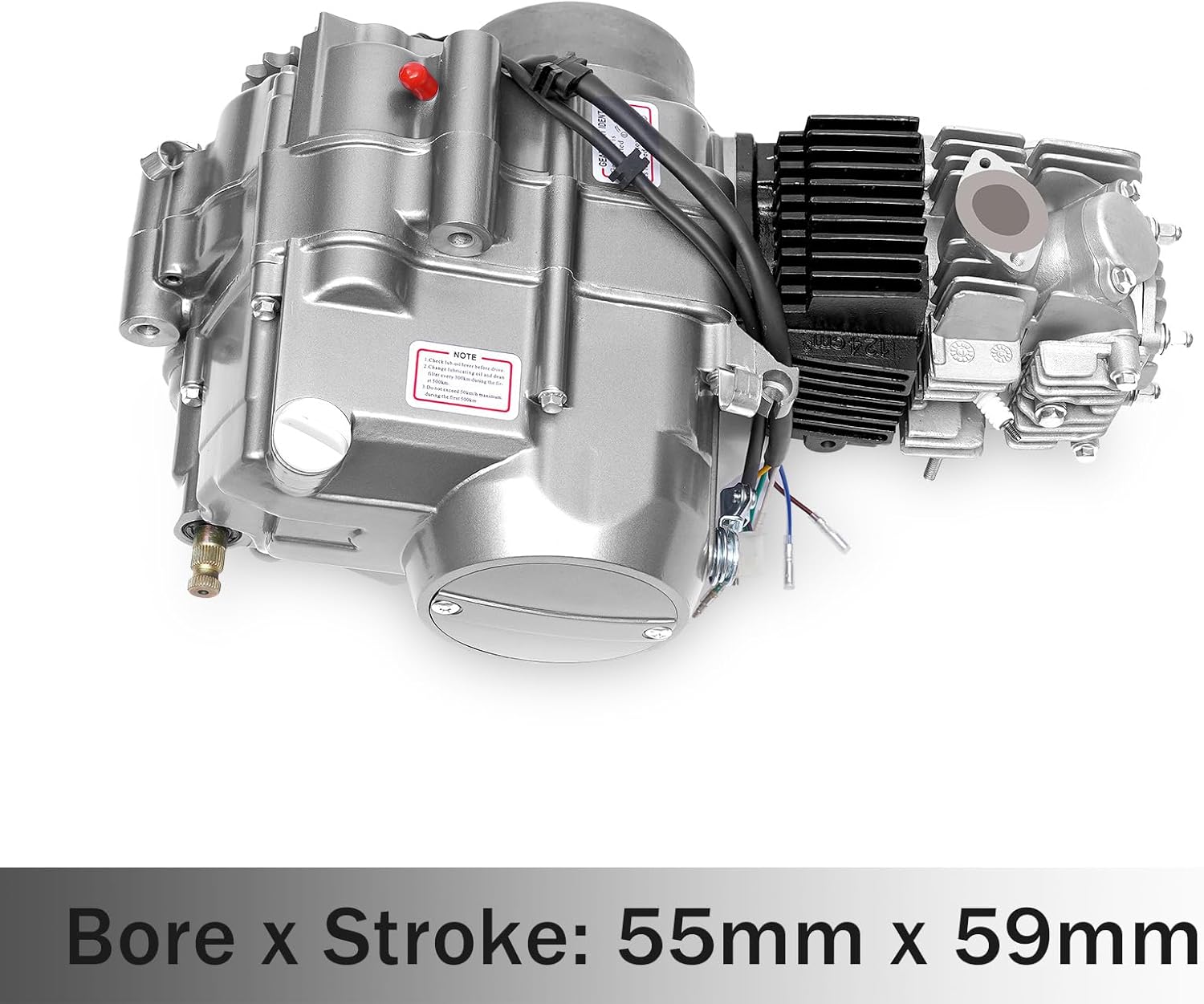 140CC 4 Stroke Single Cylinder Manual Clutch Kick Starter Engine Motor N3524