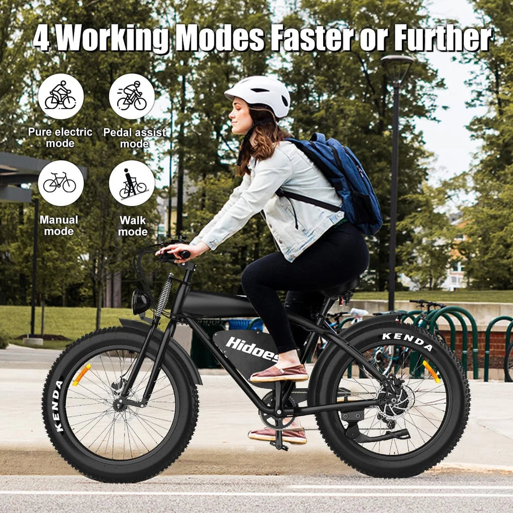 26" Fat Tire Electric Mountain Bike Set of 2 K15940