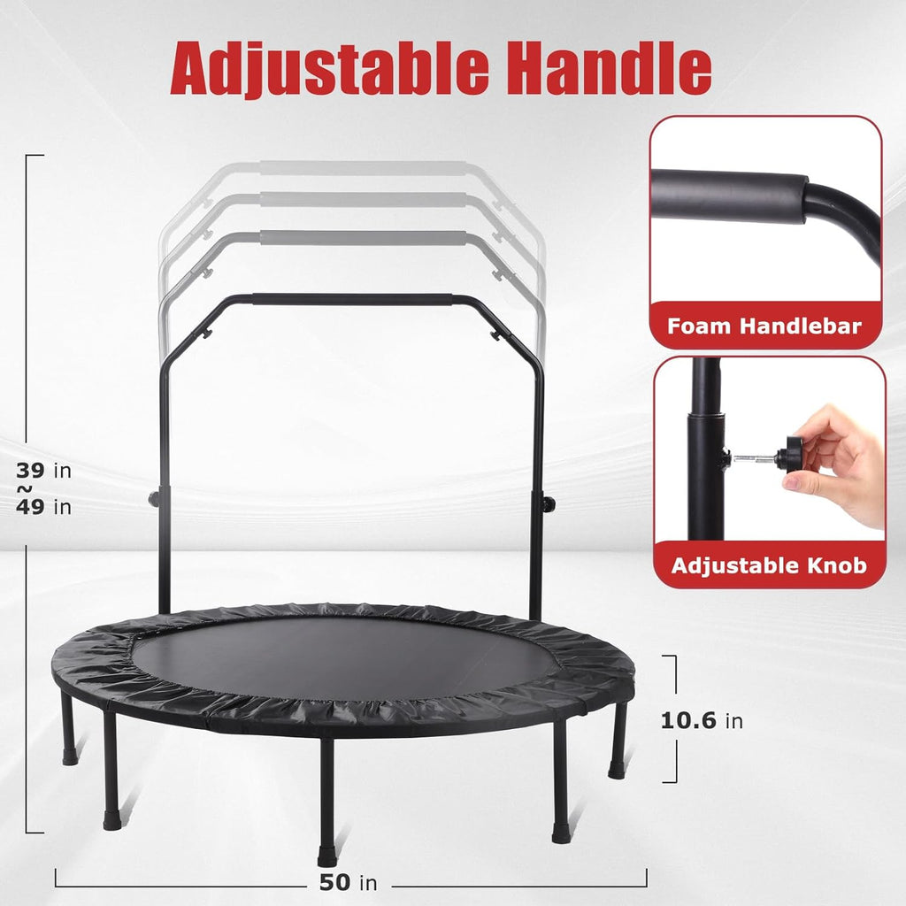 40/50" Foldable Mini Exercise Trampoline A53220