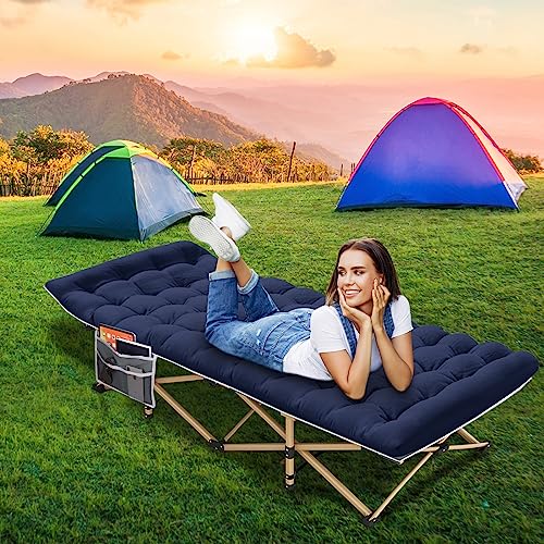 Portable Folding Camping Cot with Carry Bag B562440