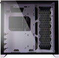 White ATX Mid Tower Tempered Glass Computer Case D7483
